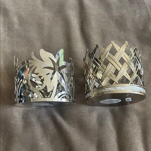 Two Bath and Body Works Candle Holders